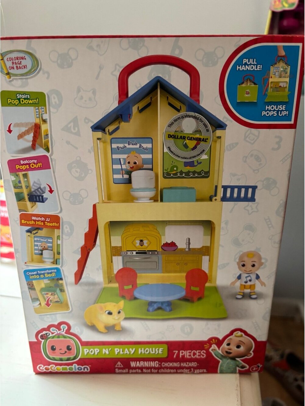 Cocomelon pop and play house